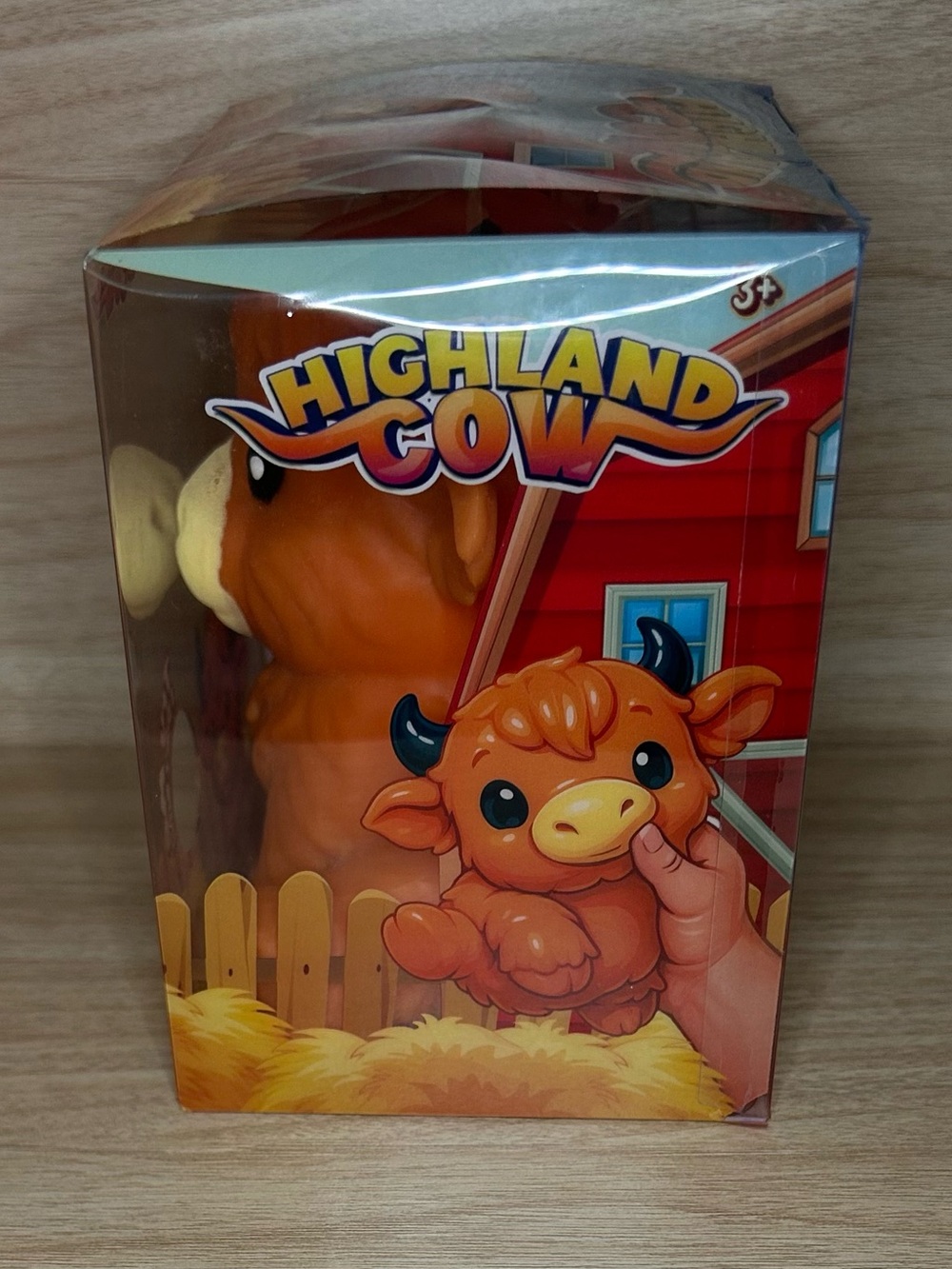 Jumbo Highland Cow Squishy - Picture 3 of 3